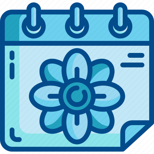 Spring, calendar, schedule, time, date, springtime, month icon - Download on Iconfinder