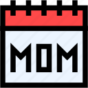 calendar, schedule, time, and, date, mom, mothers, day