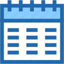 calendar, schedule, time, and, date, events, calendary