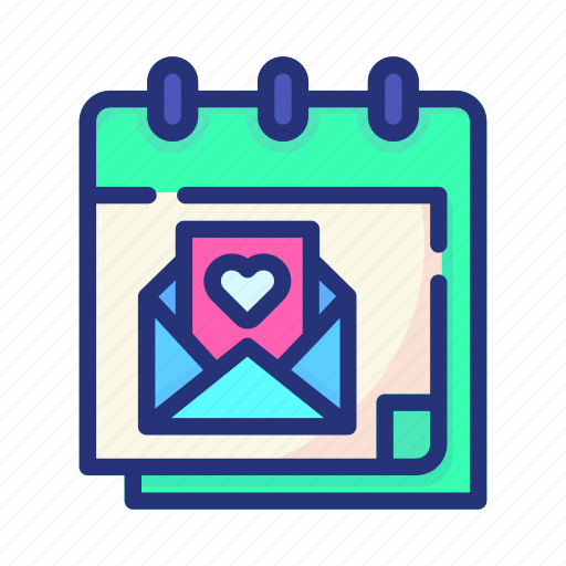 Love, message, heart, chat, mail icon - Download on Iconfinder