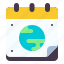 calendar, environment, protection, mother, earth, date, schedule, world, nature 