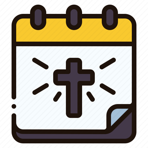 Calendar, holy, week, time, date, belief, christianity icon - Download on Iconfinder