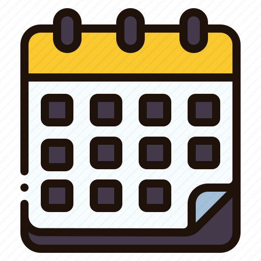 Calendar, schedule, time, administration, date, organization icon - Download on Iconfinder