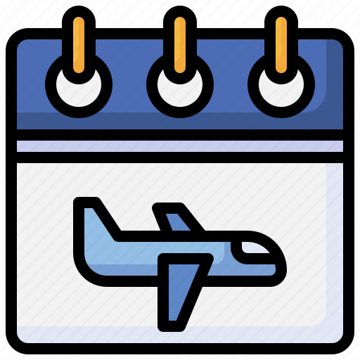 Transportation, trip, flight, schedule, administration icon - Download on Iconfinder