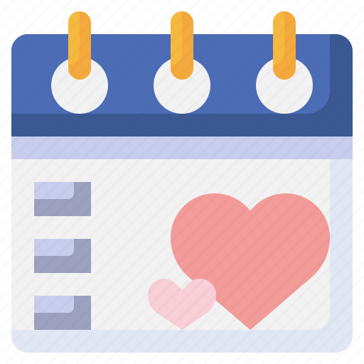 Love, valentines, relationship, romantic, schedule icon - Download on Iconfinder