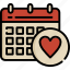 valentine, essentials, application, ui, date, time, schedule 