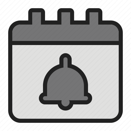 Alarm, bell, calendar, date, notice, notification, schedule icon - Download on Iconfinder
