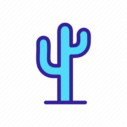 Cacti, cactus, california, contour, plant, silhouette icon - Download on Iconfinder