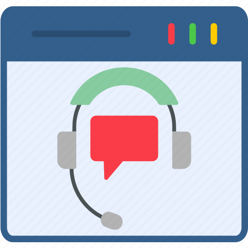 Online, support, communication, consulting, customer, headphone, service icon - Download on Iconfinder