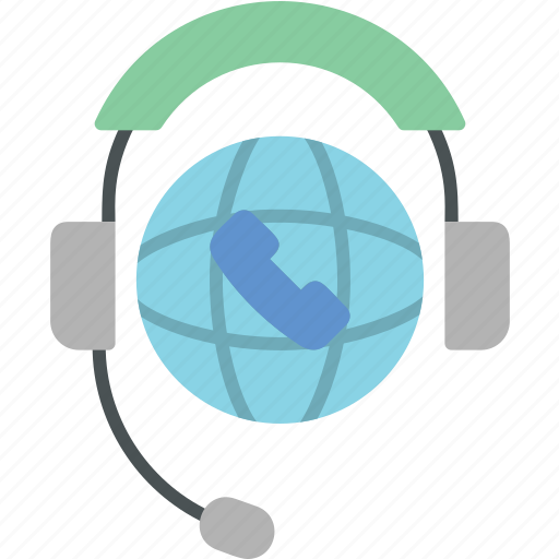World, call, center, communication, contact, globe, handset icon - Download on Iconfinder