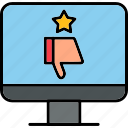 bad, review, complaint, complaints, feedback, icon