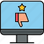 bad, review, complaint, complaints, feedback, icon 
