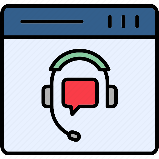 Online, support, communication, consulting, customer, headphone, service icon - Download on Iconfinder
