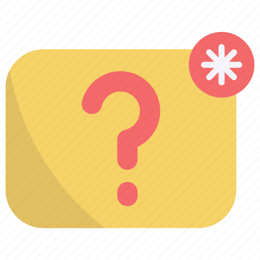 Question, click, button, ask, support, faq, information icon - Download on Iconfinder