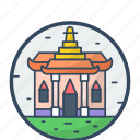 pagoda, temple, buddhism, religious, architecture