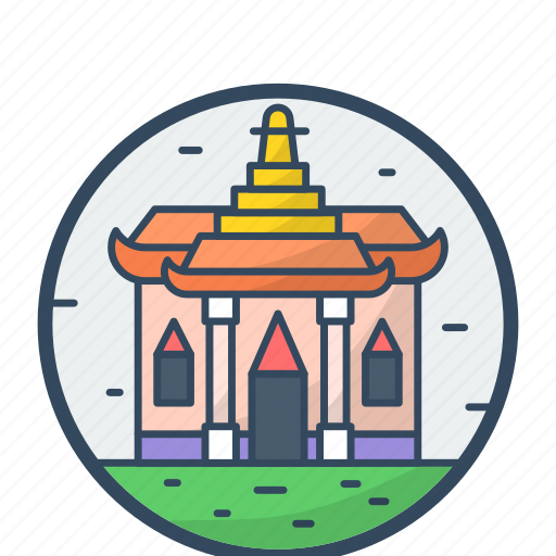 Pagoda, temple, buddhism, religious, architecture icon - Download on Iconfinder