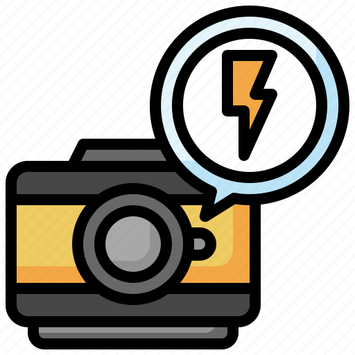Flash, photograph, photo, camera, electronics, digital icon - Download on Iconfinder