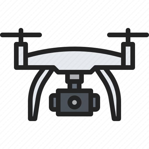 Drone, camera, fly, photography, flying icon - Download on Iconfinder