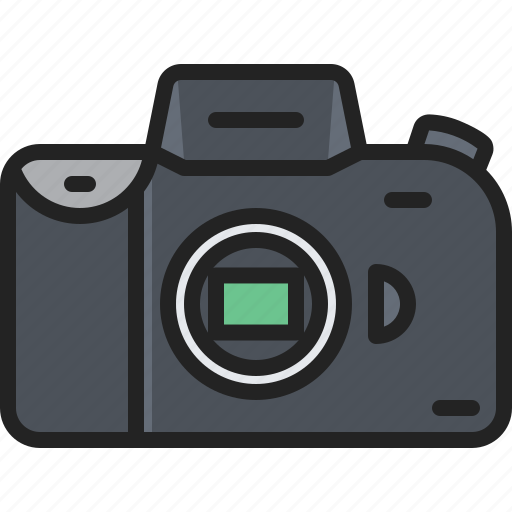 Dslr, camera, front, digital, photography icon - Download on Iconfinder
