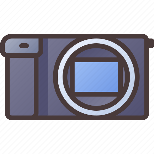 Mirrorless, dslr, camera, digital, photography icon - Download on Iconfinder