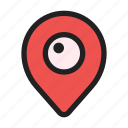 location, pin, place, map, pointer