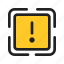 warning, attention, caution, danger, alert 