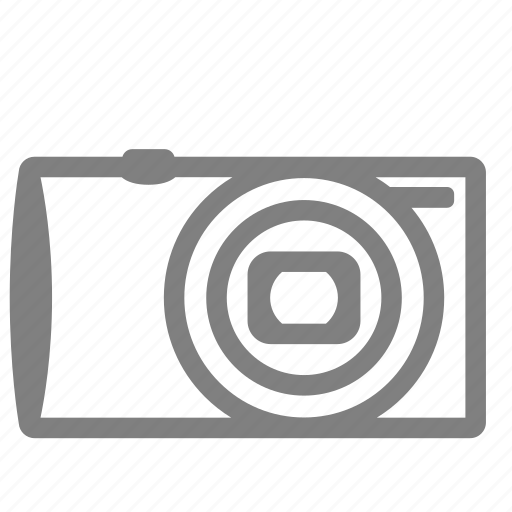 Camera, compact, front, small, view icon - Download on Iconfinder