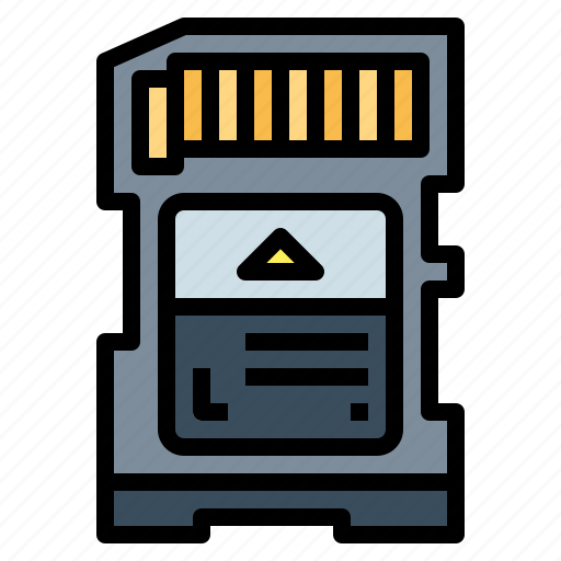 Card, computer, digital, memory, storage icon - Download on Iconfinder