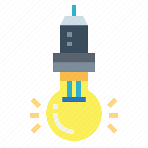 Idea, illumination, lightbulb, technology icon - Download on Iconfinder