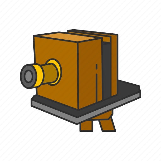 Camera, large format camera, optical instrument, photo, photography, picture, vintage camera icon - Download on Iconfinder