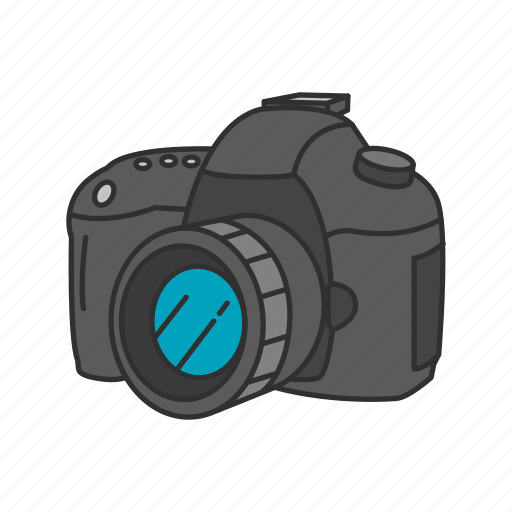 Camera, digital slr, dslr, photo, photography, picture, travel icon - Download on Iconfinder