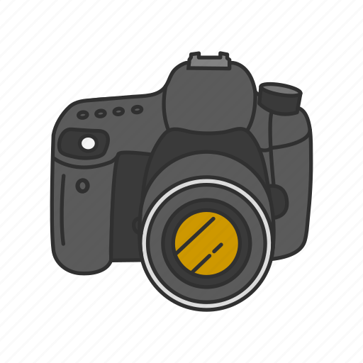 Camera, digital slr, dslr, photography, picture, pro dslr icon - Download on Iconfinder
