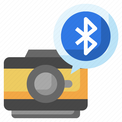 Bluetooth, camera, technology, connection, multimedia icon - Download on Iconfinder