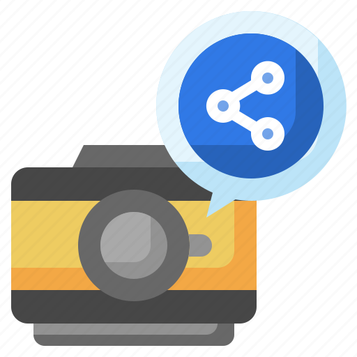 Share, camera, photography, photo, technology icon - Download on Iconfinder