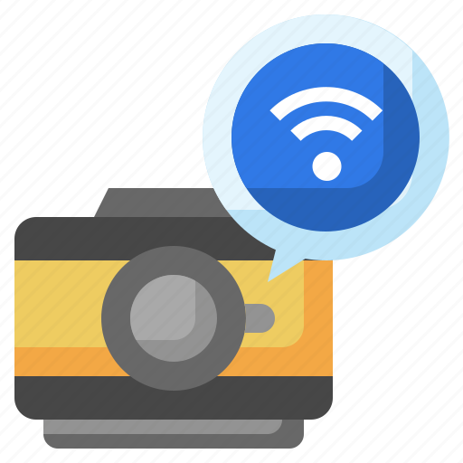Wifi, photograph, electronics, photo, camera, wireless icon - Download on Iconfinder