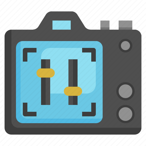 Control, adjust, settings, levels, camera icon - Download on Iconfinder