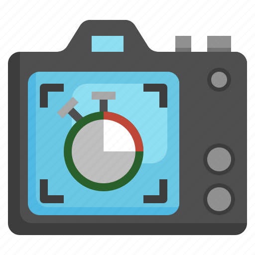 Timer, time, digital, camera, mode icon - Download on Iconfinder