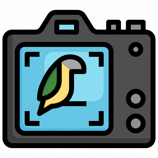 Fucus, bird, digital, camera icon - Download on Iconfinder