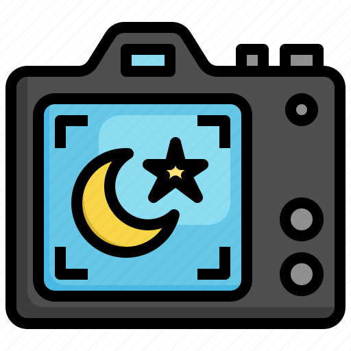 Night, mode, multimedia, option, camera icon - Download on Iconfinder