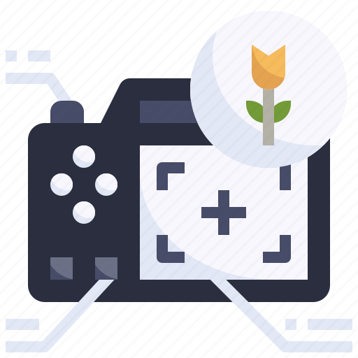 Macro, camera, flower, photography, electronics icon - Download on Iconfinder