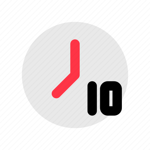 Timer, countdown, ten, second, camera, photography, self icon - Download on Iconfinder