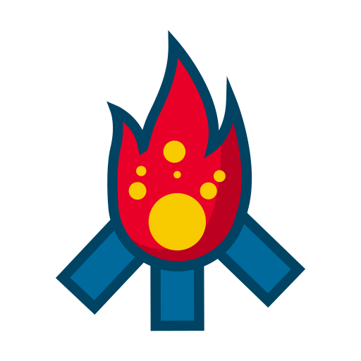 Camp, campfire, fire icon - Free download on Iconfinder
