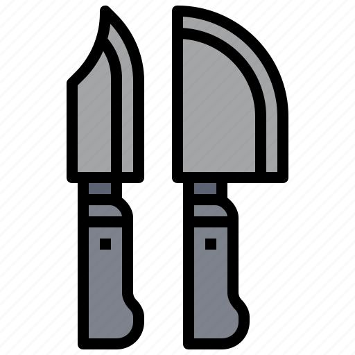 Cut, cutlery, cutting, food, knife, knifes, meat icon - Download on Iconfinder