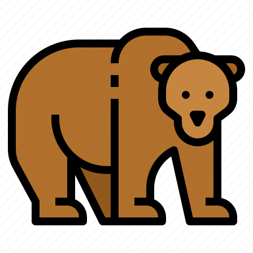 Animal, bear, grizzly, life, travel, wild icon - Download on Iconfinder