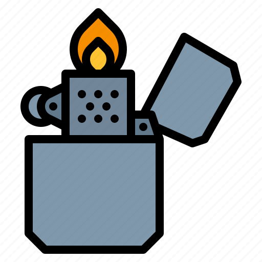 Camp, camping, fire, flaming, lighter, tool, travel icon - Download on Iconfinder