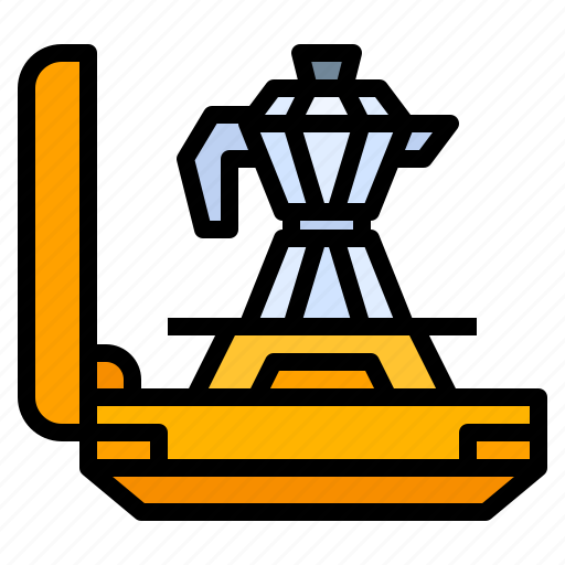 Camp, camping, coffee, holiday, moka, pot, travel icon - Download on Iconfinder