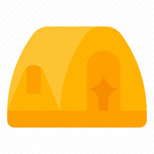 Camp, camping, holiday, tent, travel, triangular icon - Download on Iconfinder