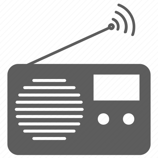 Antenna, portable radio, wave, audio, music, radio, sound icon - Download on Iconfinder