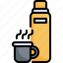 beverage, bottle, drink, hot, container, camping, camp