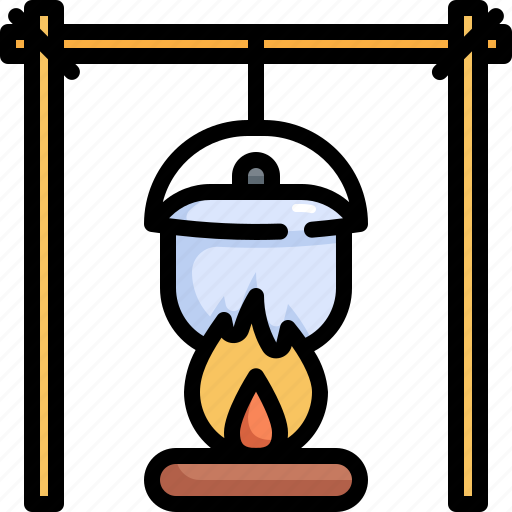 Food, cook, camp, camping, cooking, travel, holiday icon - Download on Iconfinder